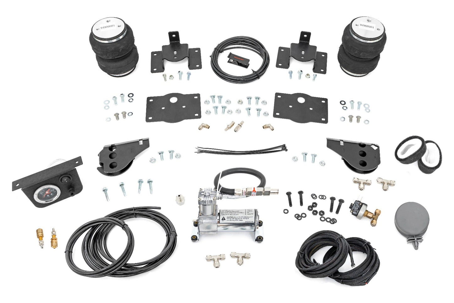 Rough Country (10032C) Air Spring Kit w/compressor | Ram 1500 4WD (09-23 & Classic)