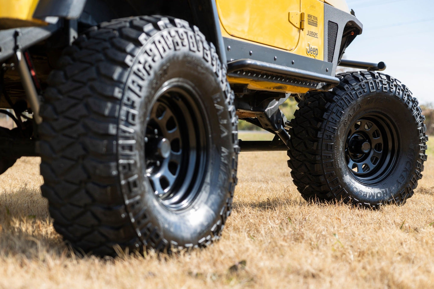 Rough Country (RC158545) Steel Wheel | Black | 15x8 | 5x4.5 | 3.30 Bore | -19