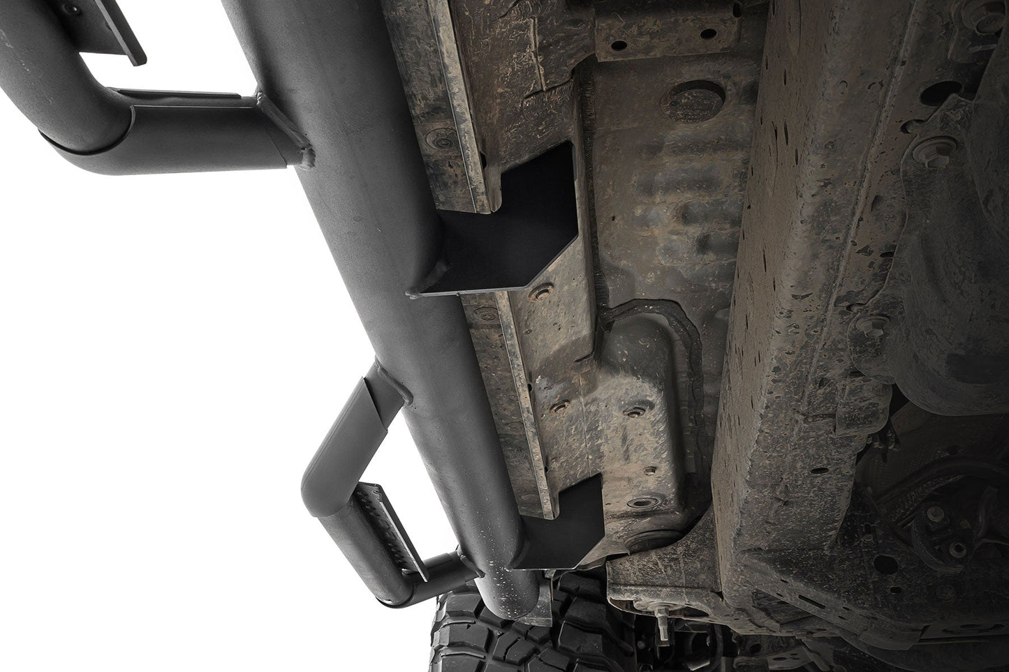Rough Country (RCT1360A) Nerf Steps | Cab Length | Non Limited | Toyota 4Runner (10-23)