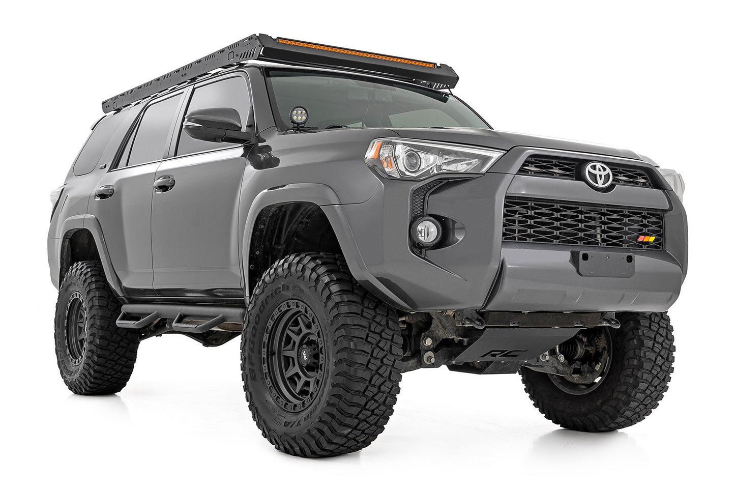 Rough Country (RCT1360A) Nerf Steps | Cab Length | Non Limited | Toyota 4Runner (10-23)