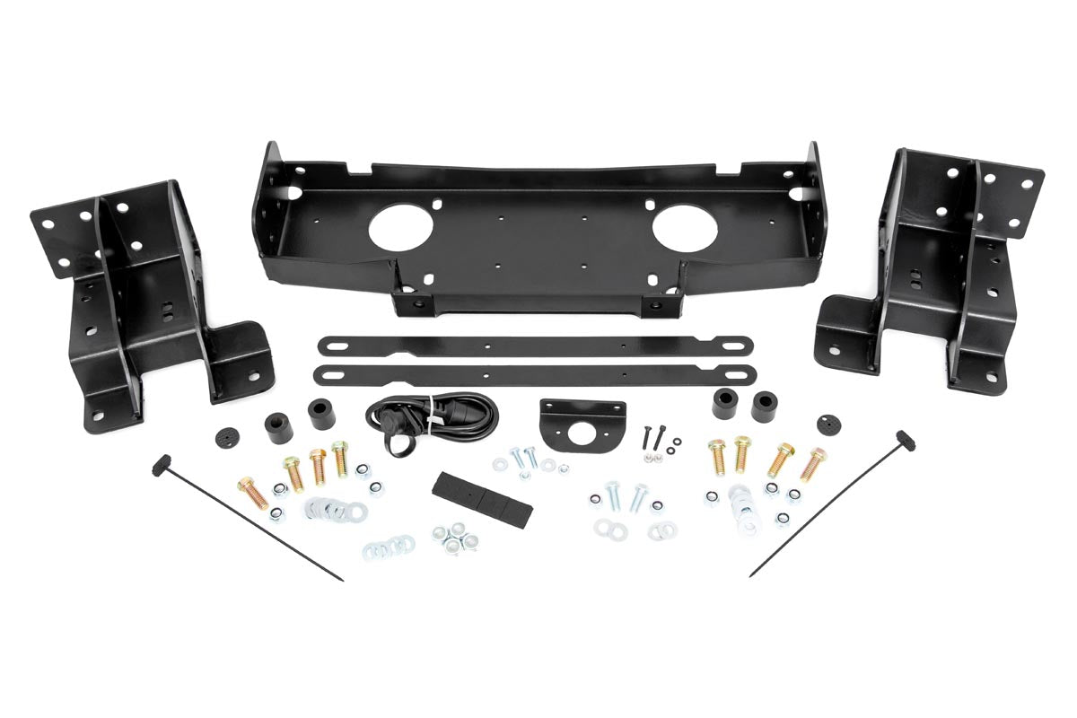 Rough Country (10602) Hidden Winch Mount | Jeep Grand Cherokee WK2 4WD (2014-2020)