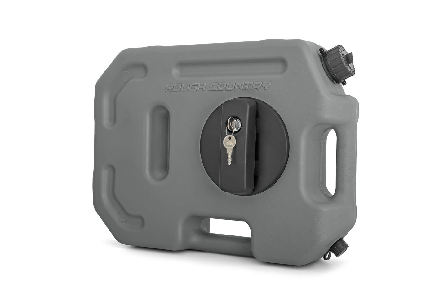 Rough Country (99062) 10L Fluid Container w/ Locker - Gray