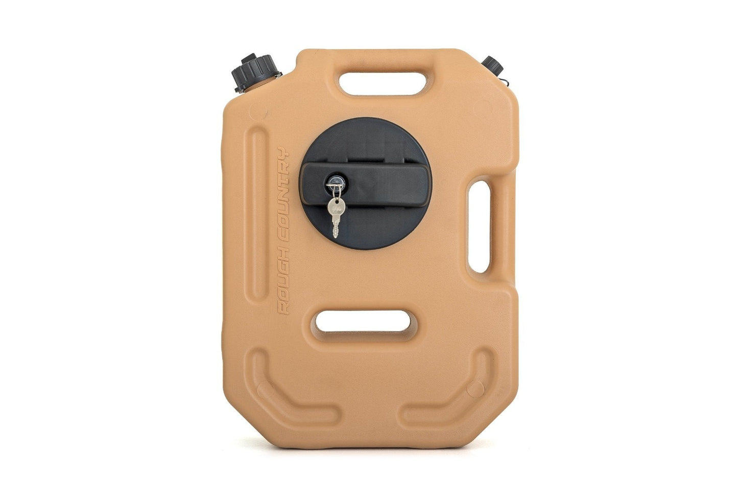 Rough Country (99061) 10L Fluid Container w/ Locker - Tan