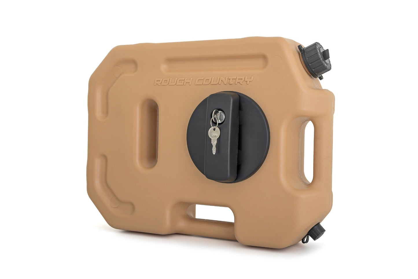 Rough Country (99061) 10L Fluid Container w/ Locker - Tan