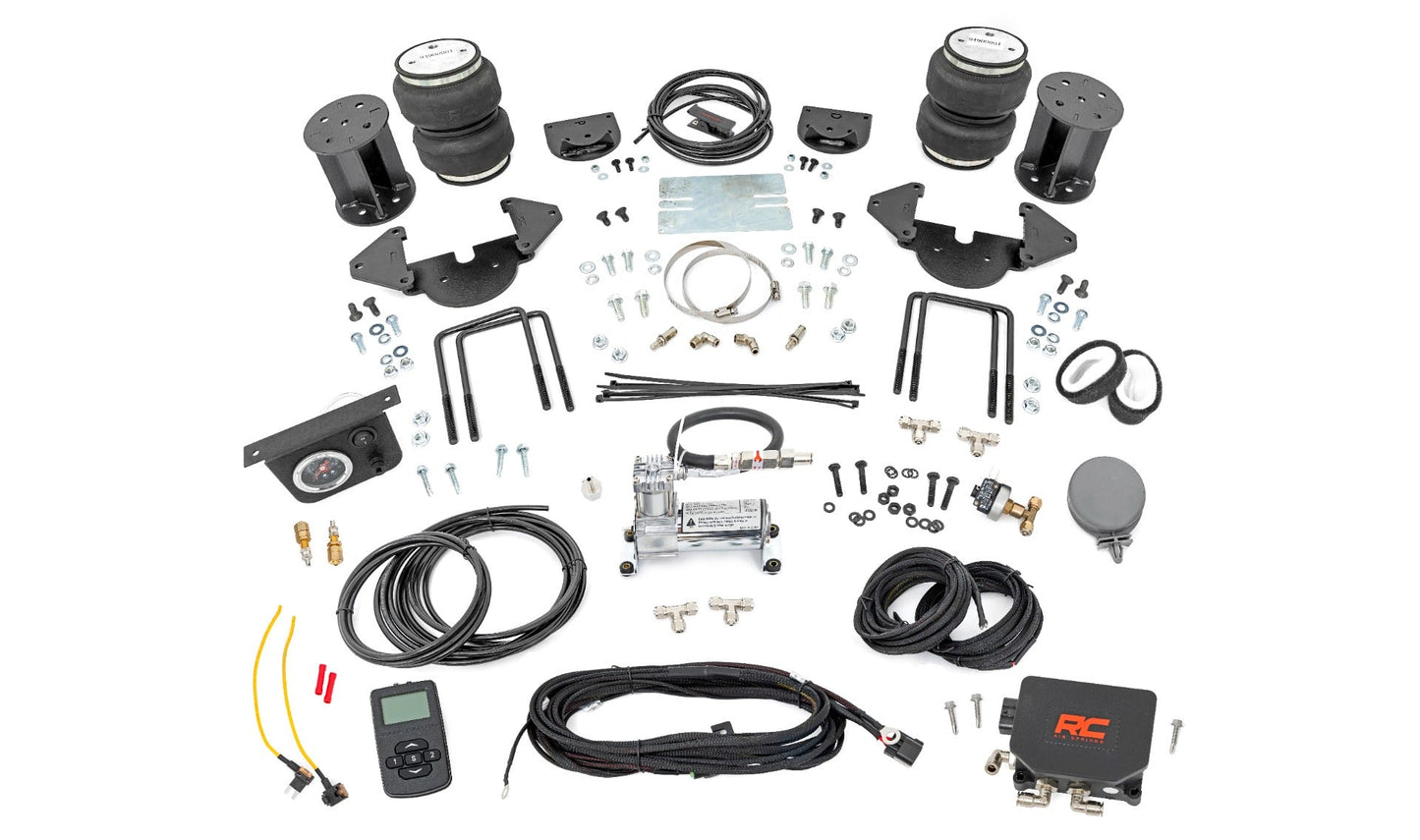 Rough Country (100116WC) Air Spring Kit w/compressor | Wireless Controller | Chevy/GMC 1500 (19-24)