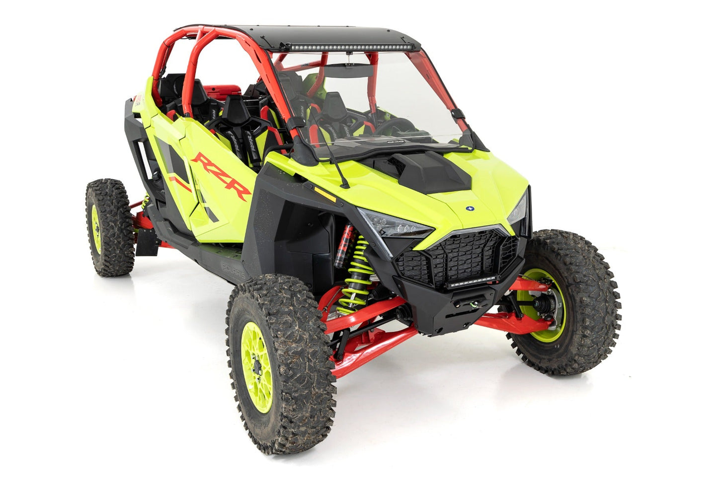 Rough Country (98102210) Full Windshield | Scratch Resistant | Polaris RZR Pro/Turbo R