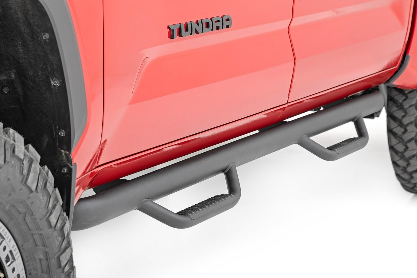 Rough Country (RCT2282CC) Nerf Steps | Cab Length | Crew Max | Toyota Tundra 2WD/4WD (22-24)