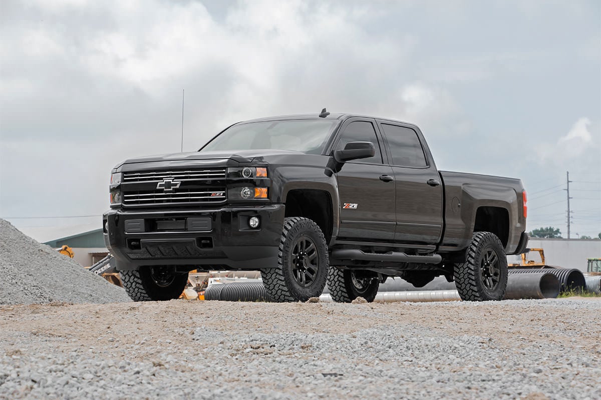 Rough Country (95950RED) 3.5 Inch Lift Kit | Vertex | Chevy/GMC 2500HD/3500HD (11-19)