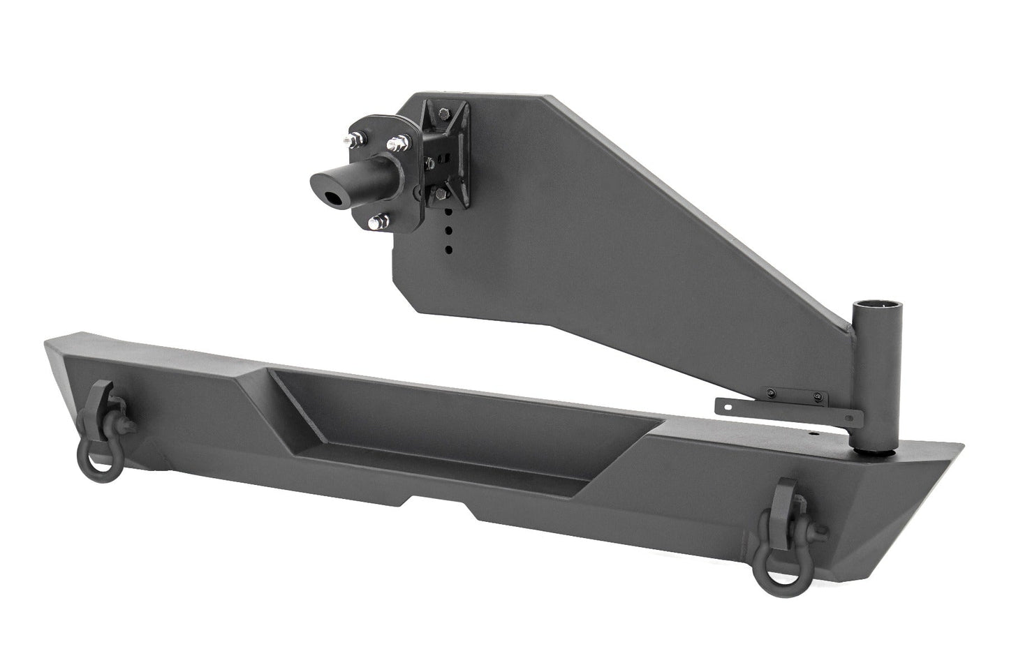 Rough Country (10598) Rear Bumper | Trail | Tire Carrier | Jeep Wrangler JL 4WD (18-23)