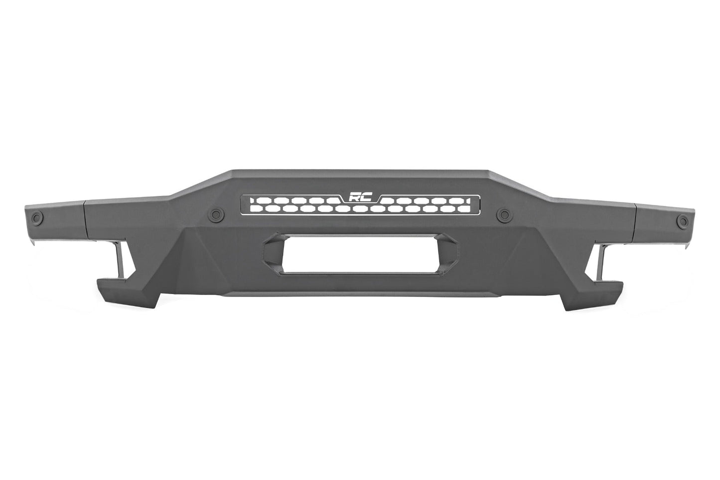 Rough Country (51077) Front Bumper | Modular | Stubby Wings | Ford Bronco 4WD (2021-2023)