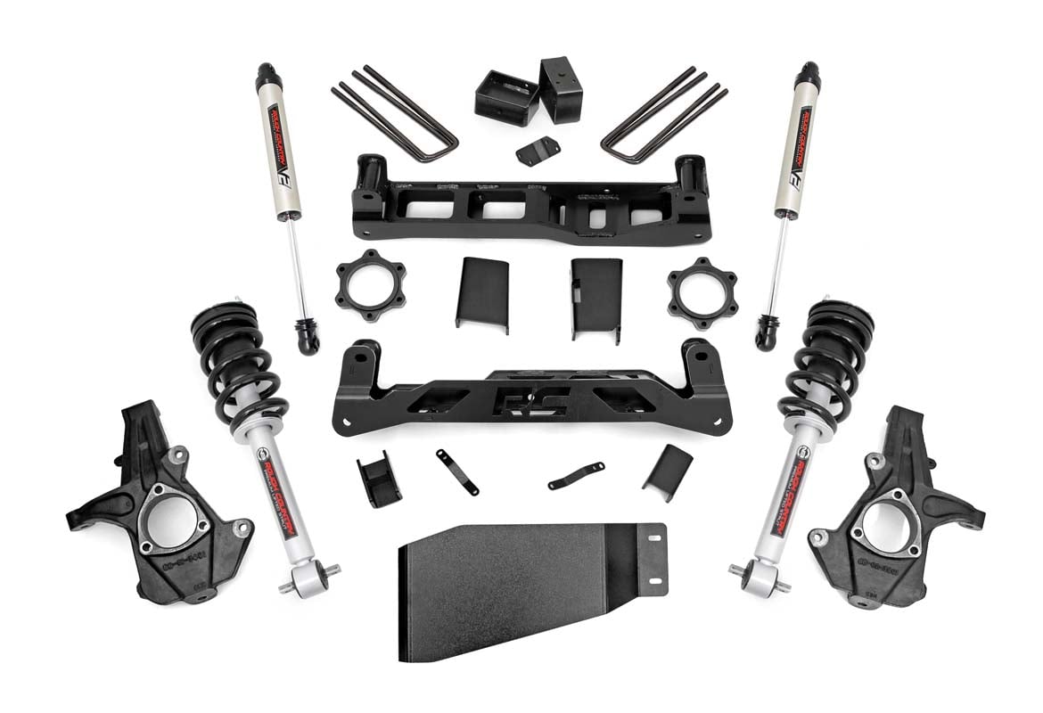Rough Country (26271) 5 Inch Lift Kit | N3 Struts/V2 | Chevy/GMC 1500 (07-13)