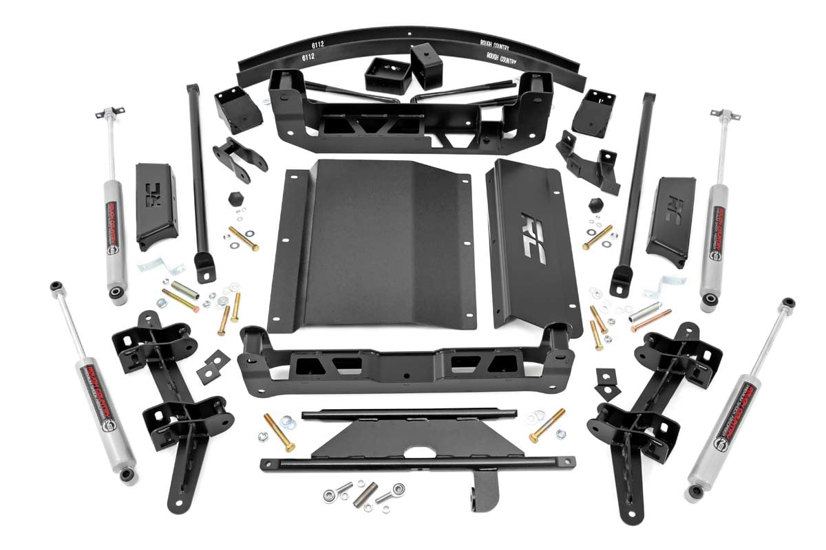 Rough Country (27630) 6 Inch Lift Kit | Chevy/GMC C1500/K1500 Truck/SUV 4WD (1988-1999)