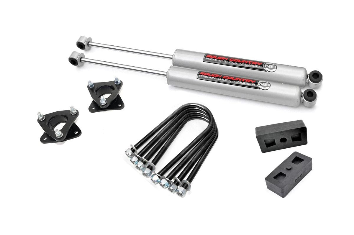 Rough Country (39530) 2.5 Inch Lift Kit | Dodge 1500 4WD (2006-2008)