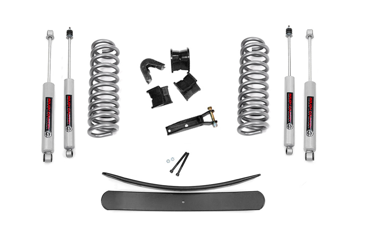 Rough Country (400-70-7630) 2.5 Inch Lift Kit | Ford F-100 4WD (1970-1976)
