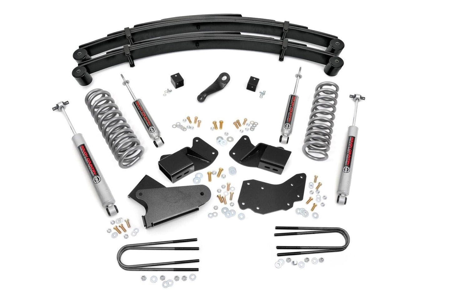 Rough Country (48030) 4 Inch Lift Kit | Rear Springs | Ford Ranger 4WD (1983-1997)