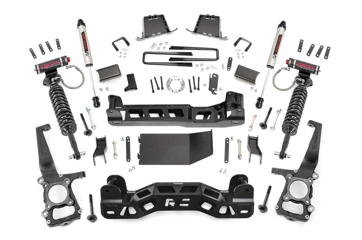 Rough Country (57557) 6 Inch Lift Kit | Vertex/V2 | Ford F-150 4WD (2014)