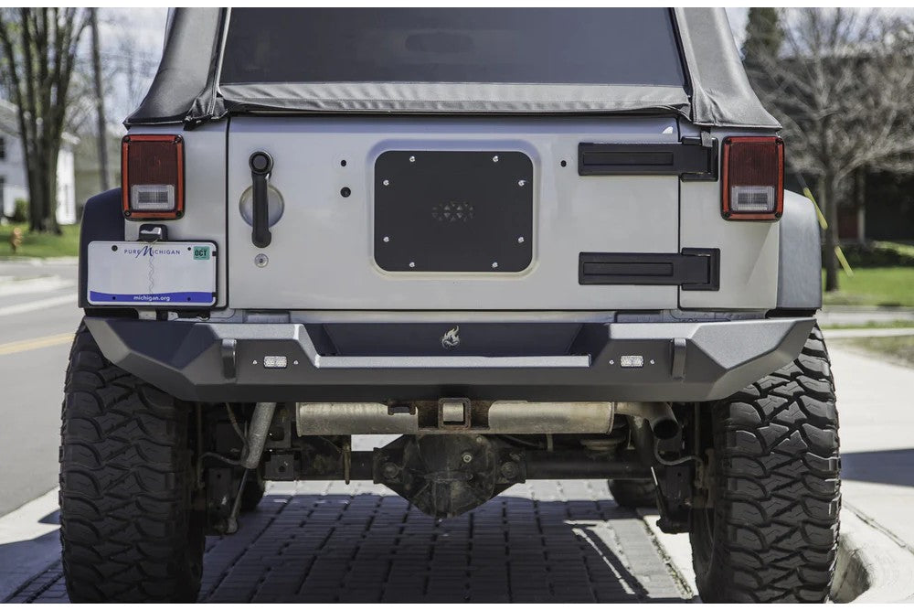 CrawlTek Pyro Full-Width Rear Bumper | Jeep Wrangler JK