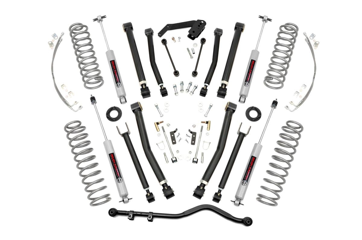 Rough Country (67330) 4 Inch Lift Kit | X-Series | Jeep Wrangler JK 4WD (2007-2018)