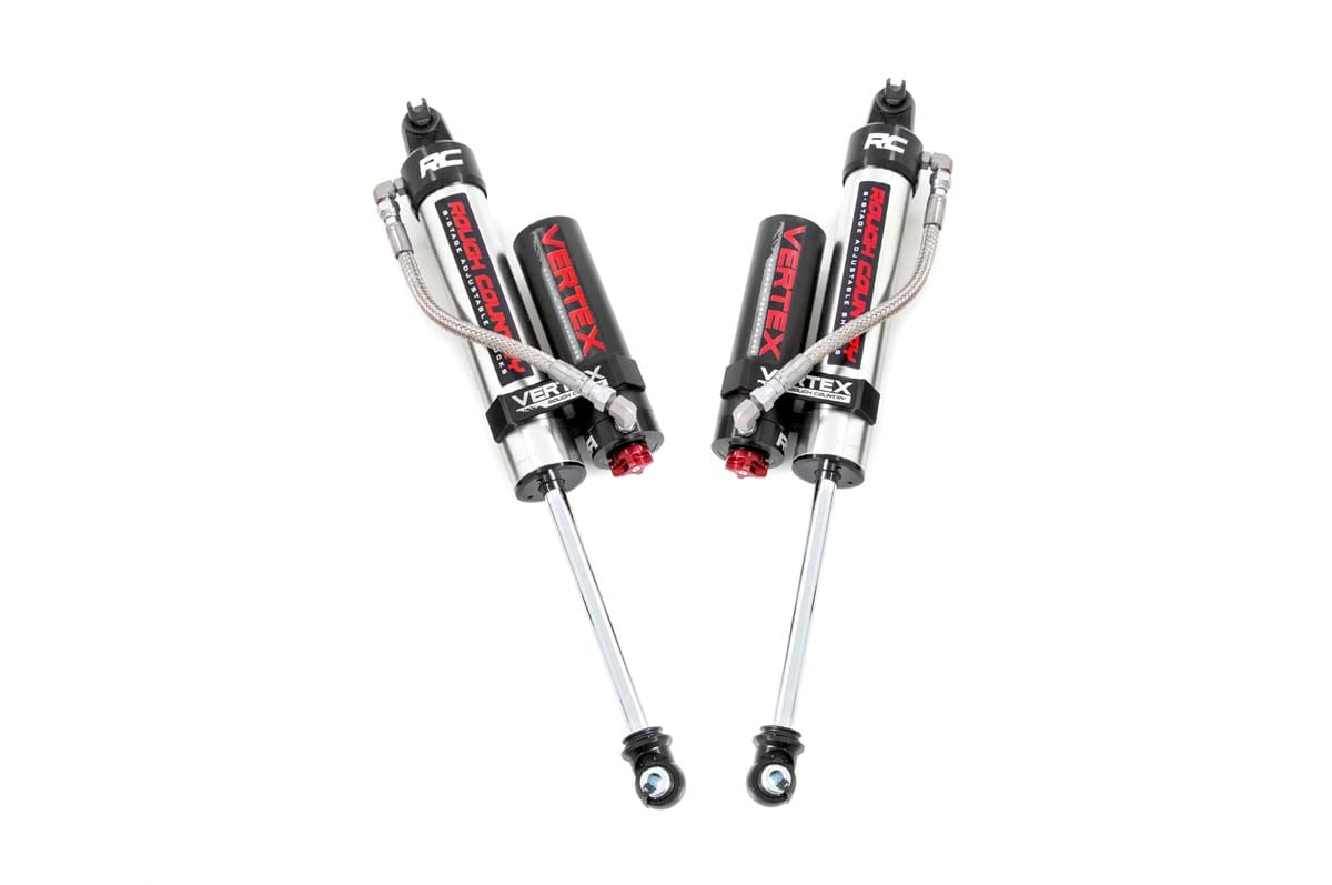 Rough Country (699015) Vertex 2.5 Adj Rear Shocks | 3-5" | Jeep Wrangler JK/Wrangler Unlimited (07-18)