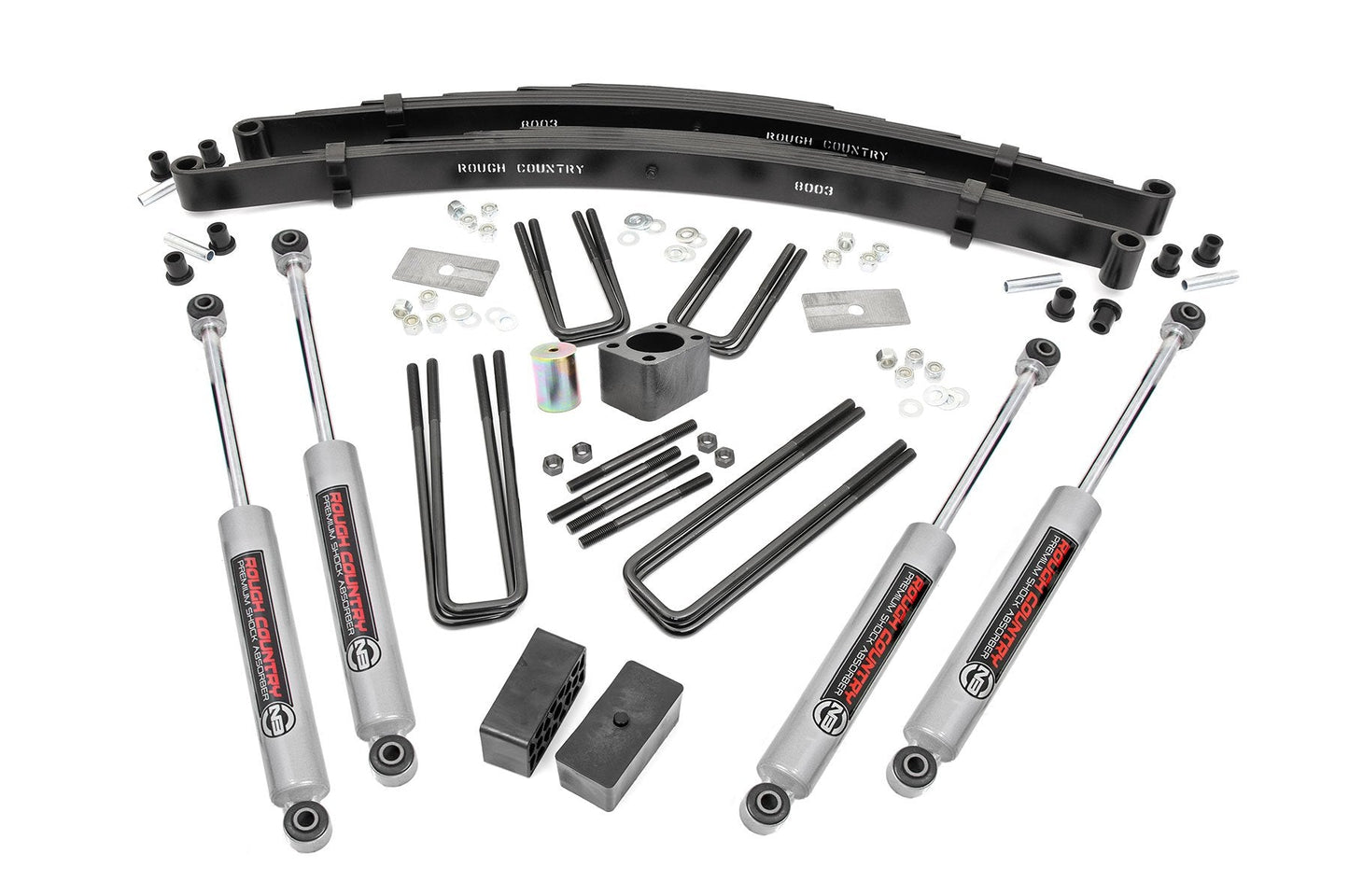Rough Country (301.20) 4 Inch Lift Kit | Rear Blocks | Dodge W100 Truck/W200 Truck (70-74)