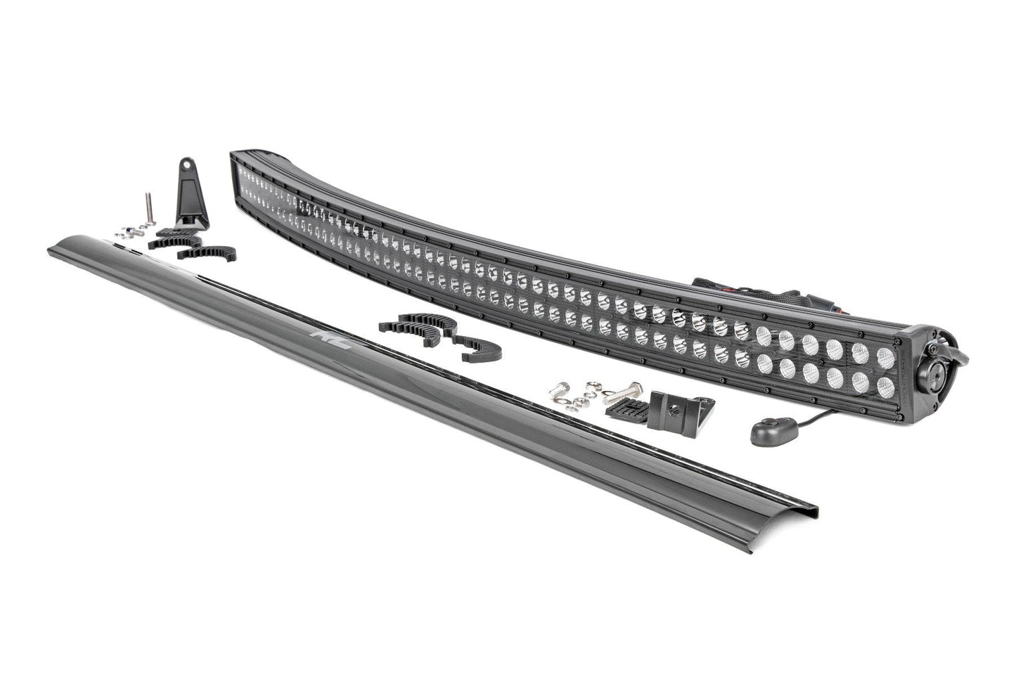 Rough Country (72950BL) Black Series LED | 50 Inch Light| Curved Dual Row