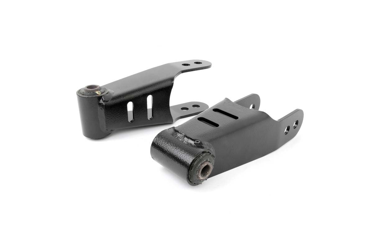 Rough Country (RC0501) Lowering Shackles | 1-2.5 Inch | Chevy C1500/K1500 Truck 2WD (88-99)