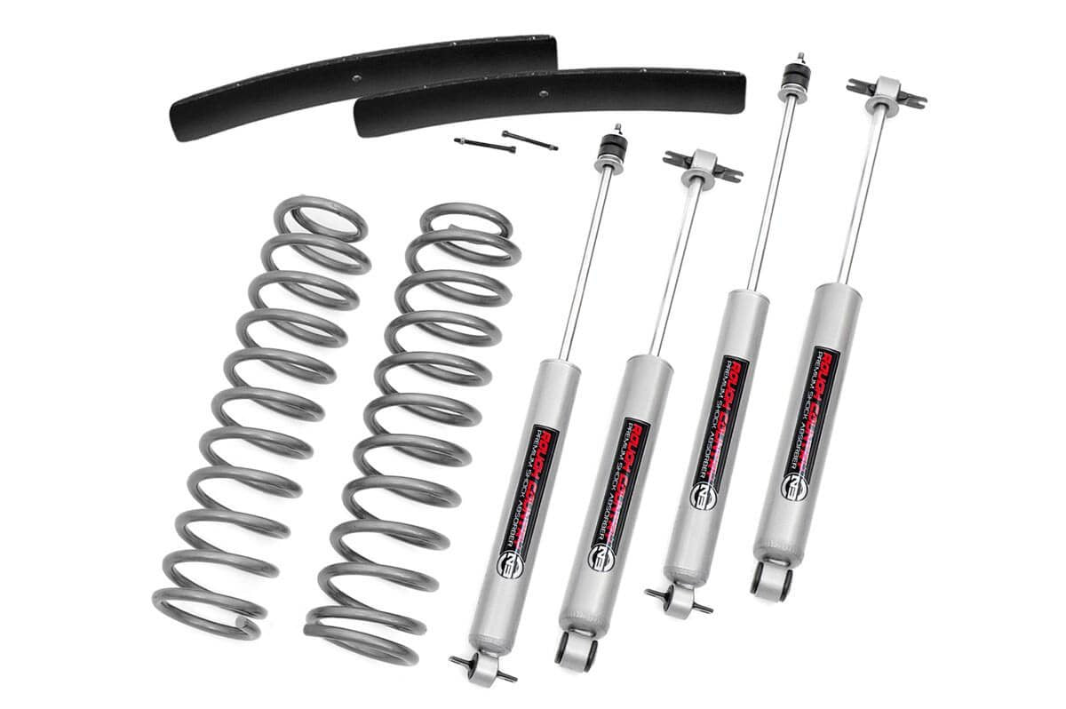 Rough Country (62530) 3 inch Lift Kit | Jeep Comanche MJ 2WD/4WD (1986-1992)