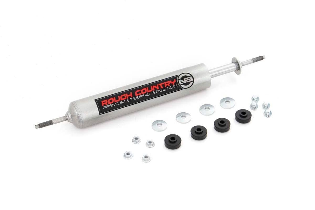 Rough Country (8733430) N3 Steering Stabilizer | Ford Bronco/F-100/F-150 4WD (1970-1979)