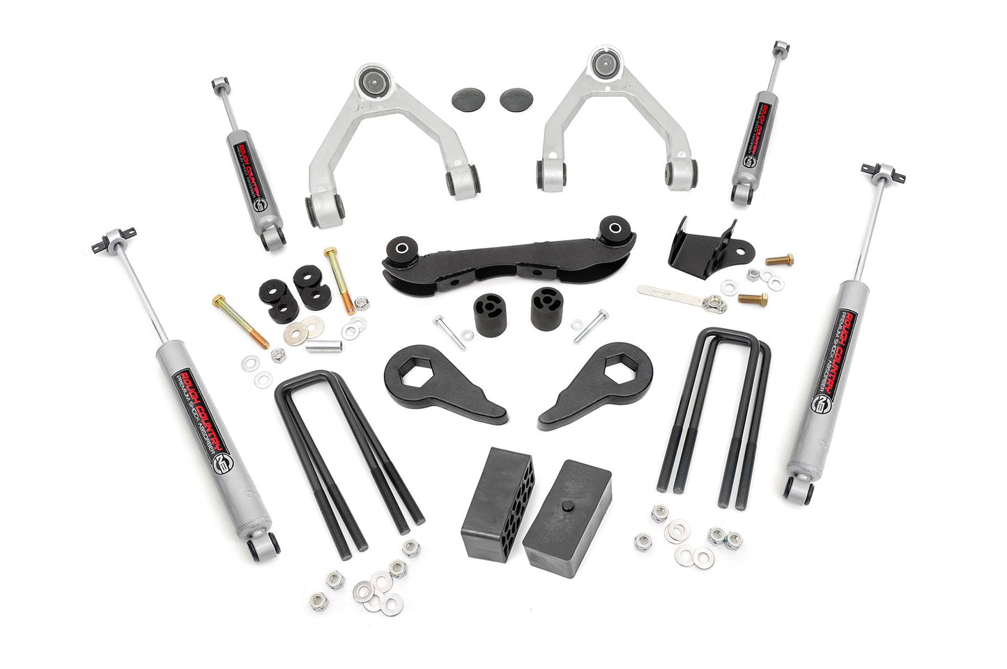 Rough Country (16530) 2-3 Inch Lift Kit | Rear Blocks | Chevy/GMC C1500/K1500 Truck/SUV (88-99)