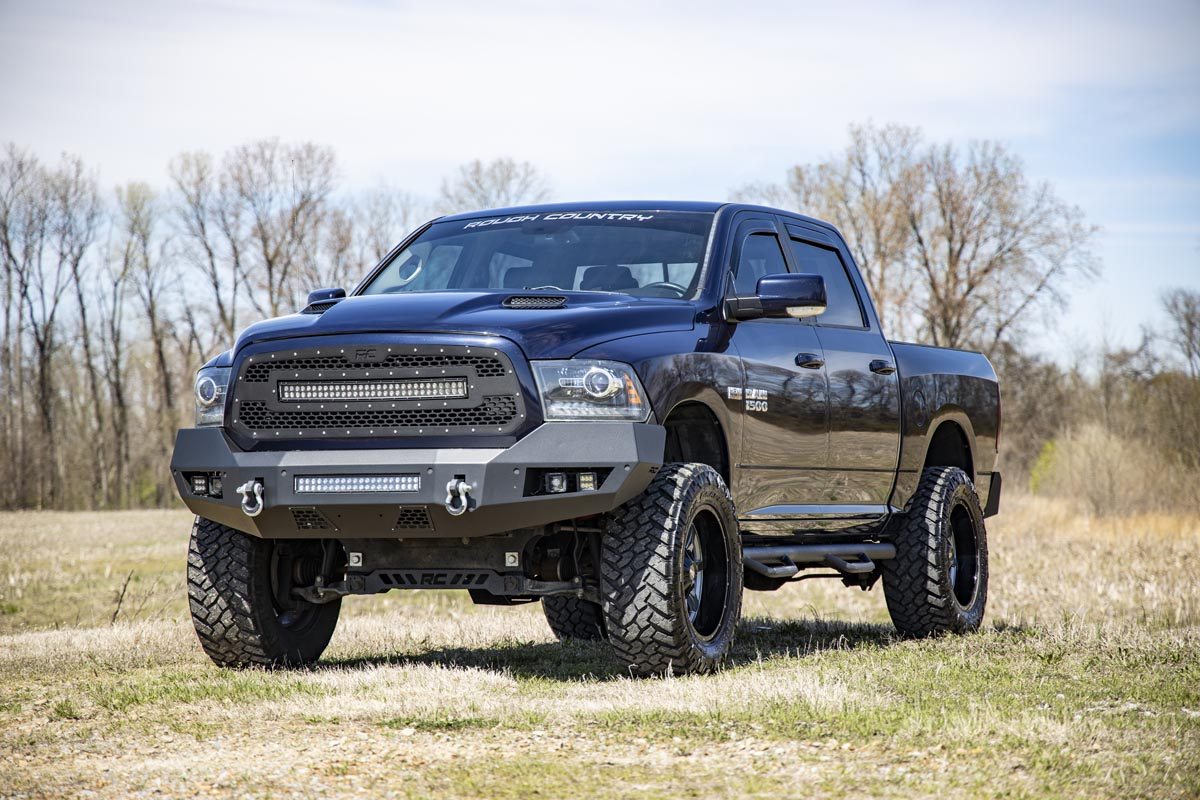 Rough Country (10774) Front Bumper | Ram 1500 2WD/4WD (2013-2018 & Classic)