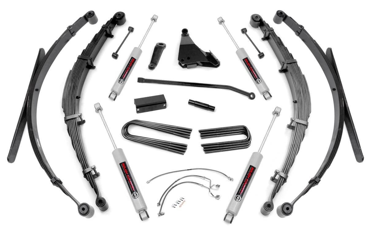 Rough Country (488.20) 8 Inch Lift Kit | Ford F-250/F-350 Super Duty 4WD (1999-2004)