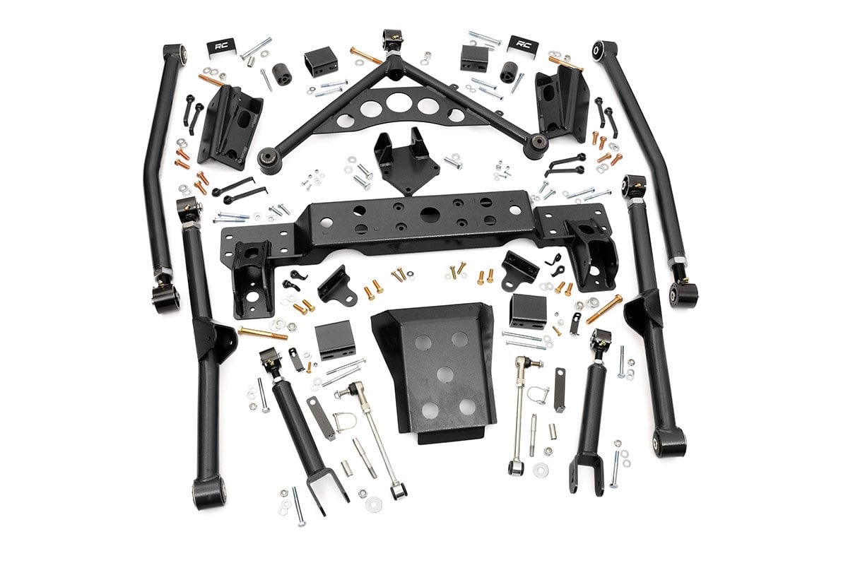 Rough Country (90900U) Long Arm Upgrade Kit | 4 Inch Lift | Jeep Grand Cherokee WJ (99-04)