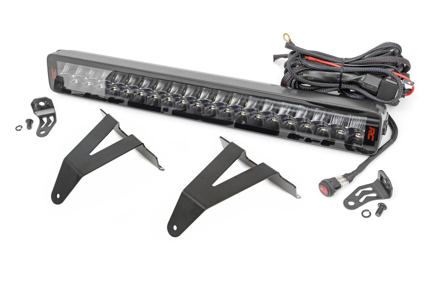 Rough Country (80779) LED Light Kit | Bumper Mount | 20" Spectrum Dual Row | Ram 1500 (19-23)