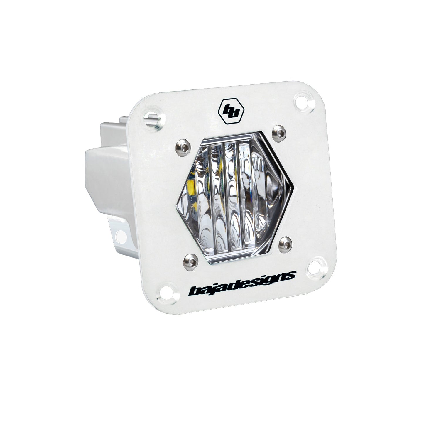 Baja Designs - 381005WT - S1 White Flush Mount Auxiliary Light Pod (Universal)