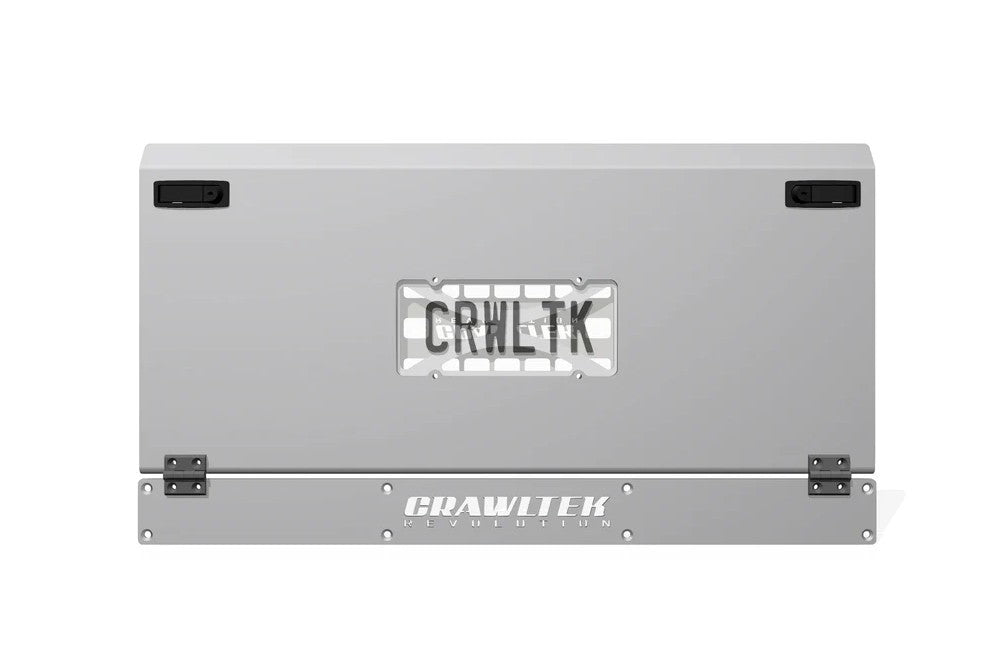 CrawlTek Drop Down Tailgate with Molle Rack | Jeep Wrangler YJ/TJ