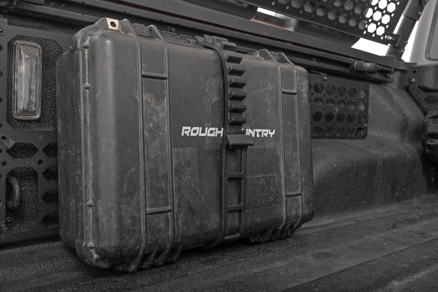 Rough Country (99066) Rubber Molle Panel Clamp Kit | Universal | Up to 15" | 2-Clamp Sets