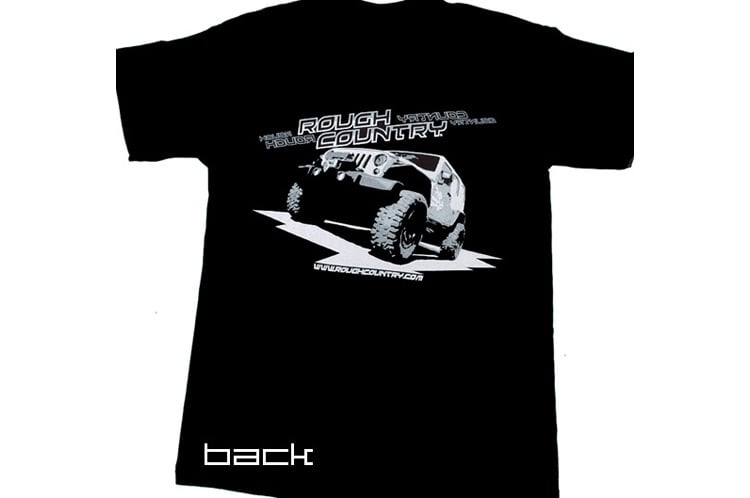 Rough Country (84027) Rough Country T-Shirt | Black | Size MD