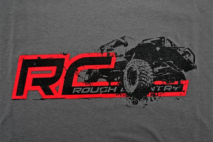 Rough Country (84063) Rough Country T-Shirt | Rough Country Crawl | Grey | Size XL