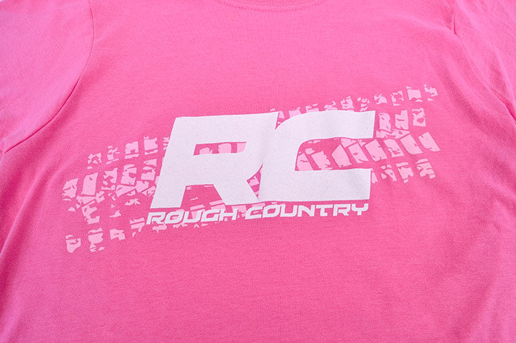 Rough Country (84069) Rough Country T-Shirt | Women Fts Fit | Pink | Size L