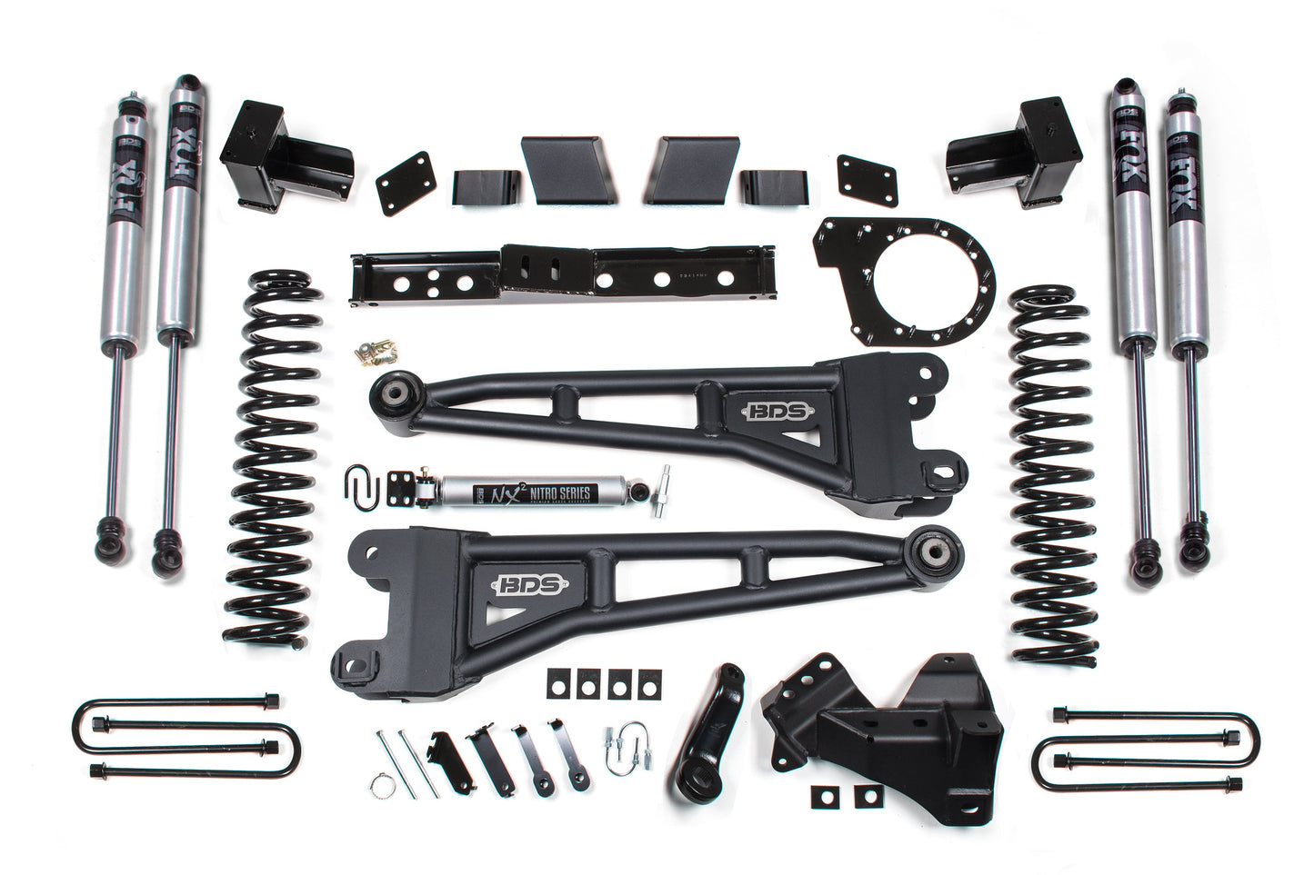 BDS Suspension 6 Inch Lift Kit w/ Radius Arm | Ford F250/F350 Super Duty (17-19) 4WD | Diesel