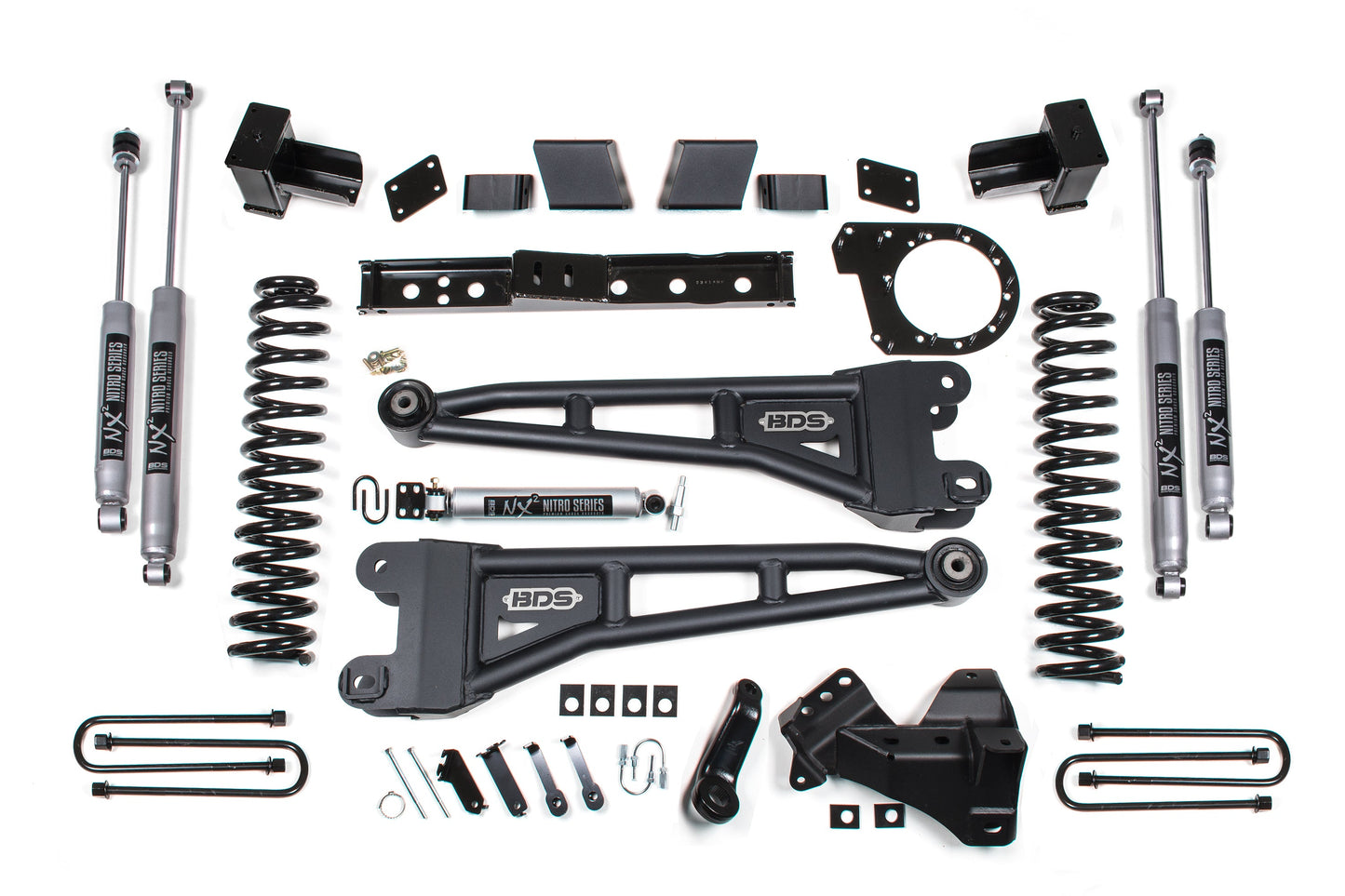 BDS Suspension 6 Inch Lift Kit w/ Radius Arm | Ford F250/F350 Super Duty (17-19) 4WD | Diesel