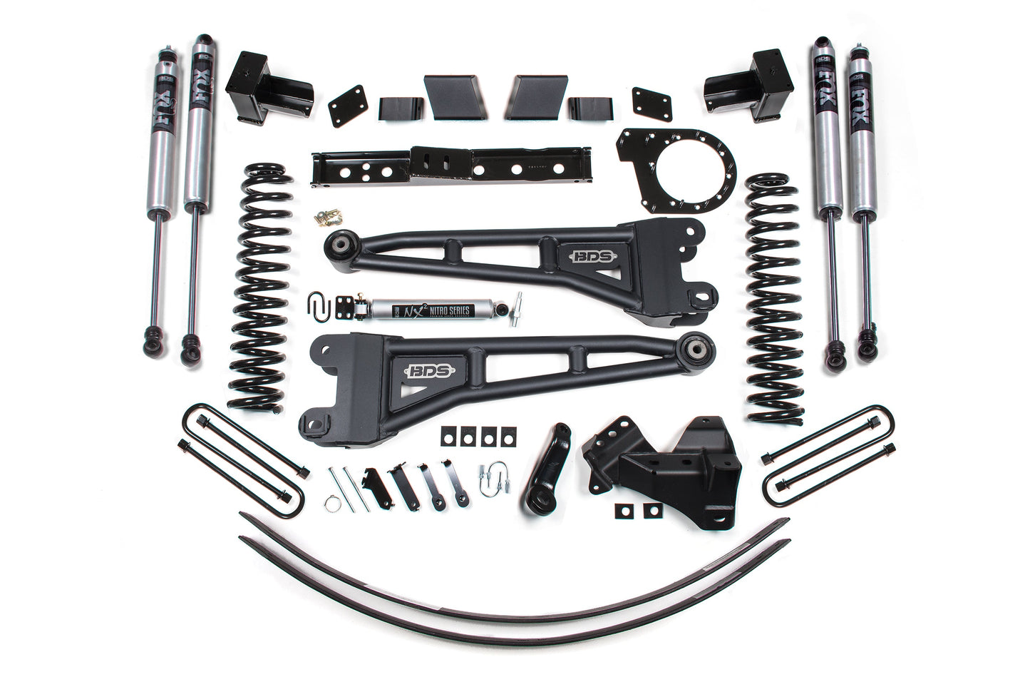 BDS Suspension 6 Inch Lift Kit w/ Radius Arm | Ford F250/F350 Super Duty (17-19) 4WD | Diesel