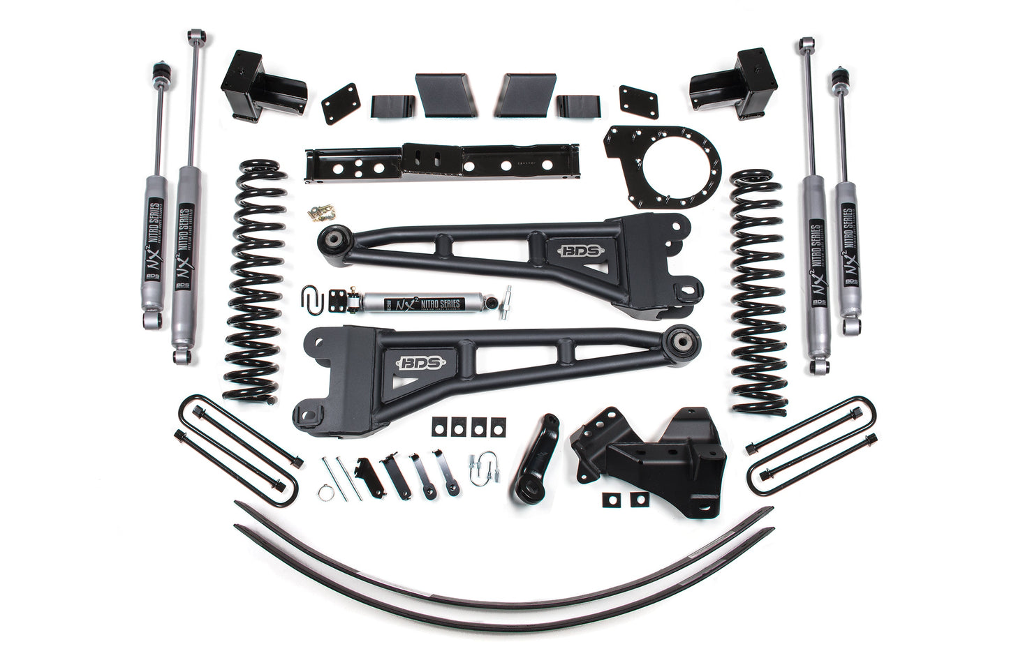 BDS Suspension 6 Inch Lift Kit w/ Radius Arm | Ford F250/F350 Super Duty (17-19) 4WD | Diesel