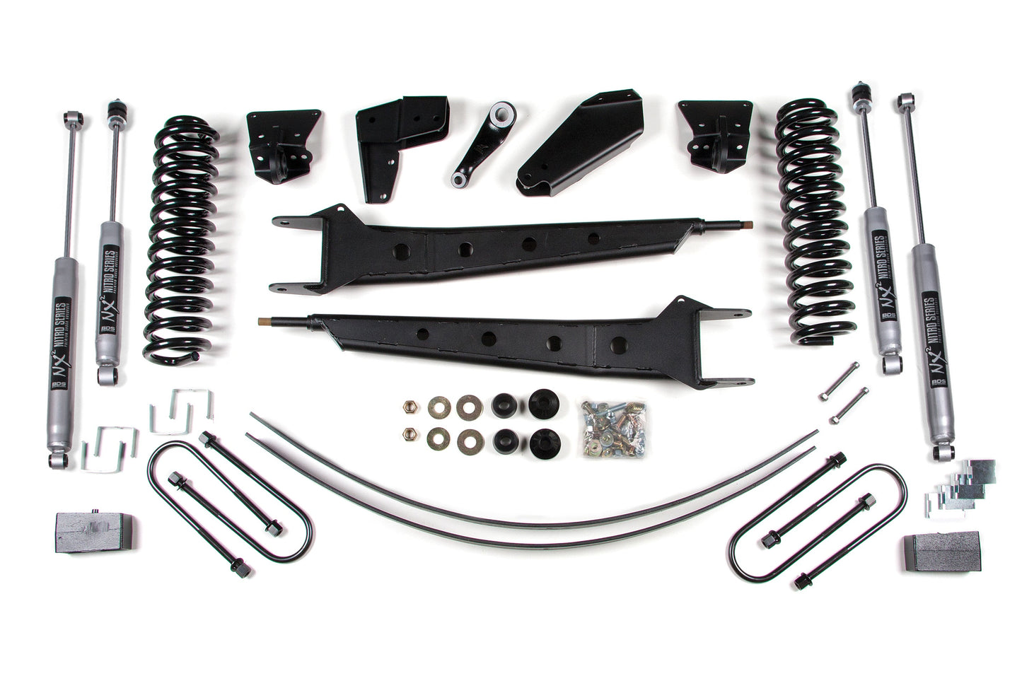 BDS Suspension 4 Inch Lift Kit w/ Radius Arm | Ford F150/Bronco (80-96) 4WD