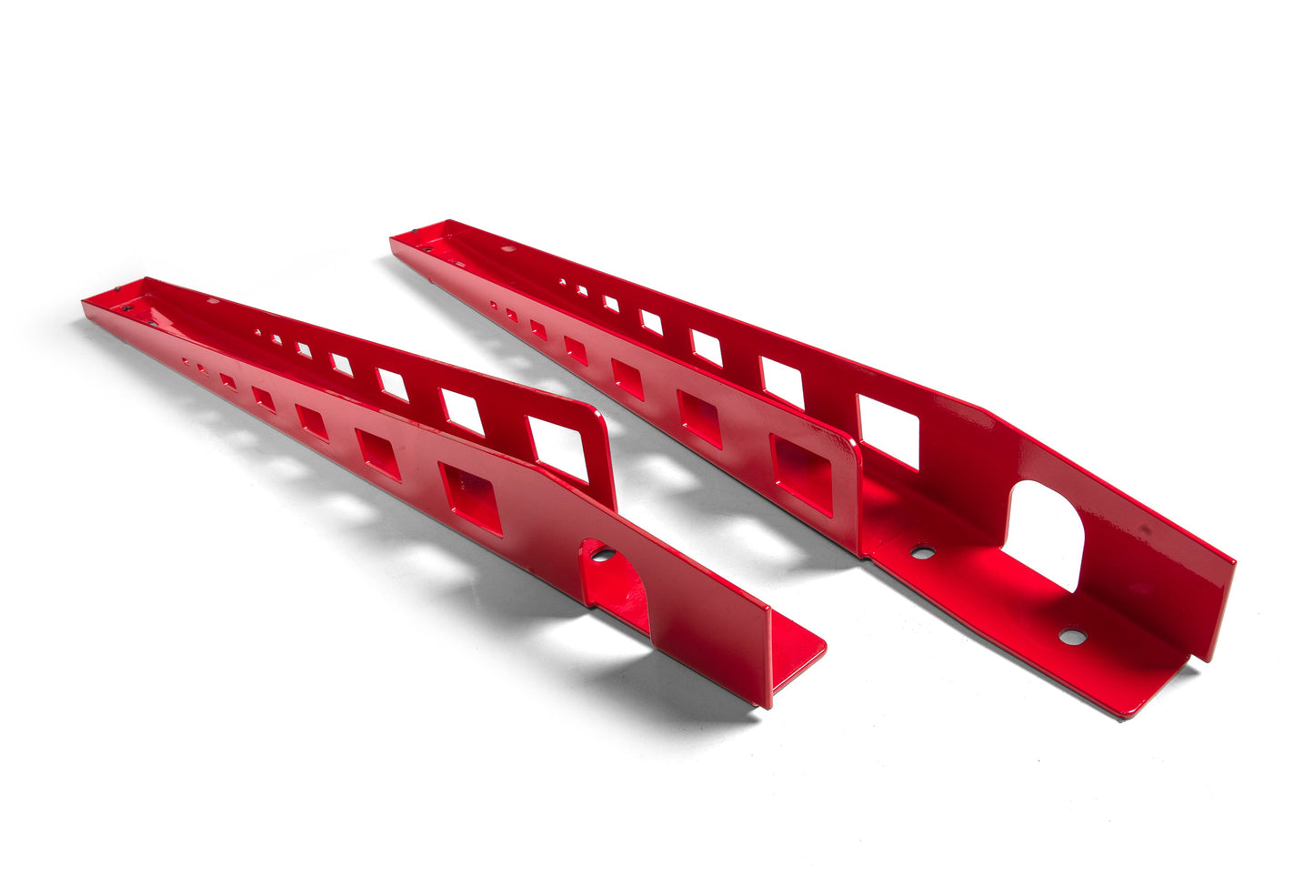 BDS Suspension Compression Struts - Red | Fits BDS 4/6 Inch Lift | Chevy Silverado and GMC Sierra 1500 (19-23)