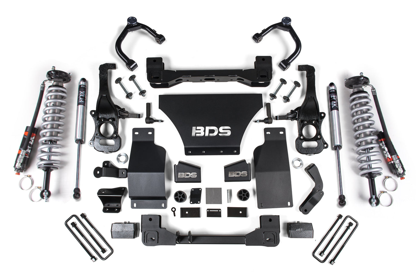BDS Suspension 2.5 Inch Lift Kit | FOX 2.5 Performance Elite Coil-Over | Chevy Trail Boss or GMC AT4 1500 (19-23) 4WD | Gas