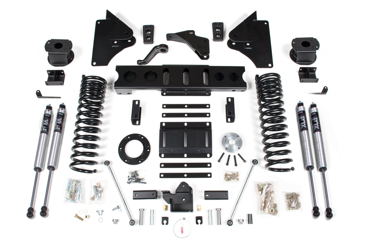 BDS Suspension 5.5 Inch Lift Kit w/ 4-Link | Ram 2500 w/ Rear Air Ride (14-18) 4WD | Gas