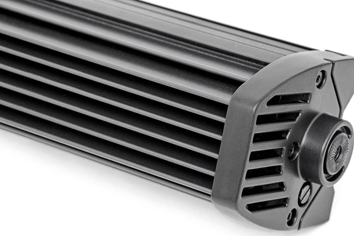 Rough Country (72954BD) Black Series LED | 54 Inch Light| Curved Dual Row | White DRL