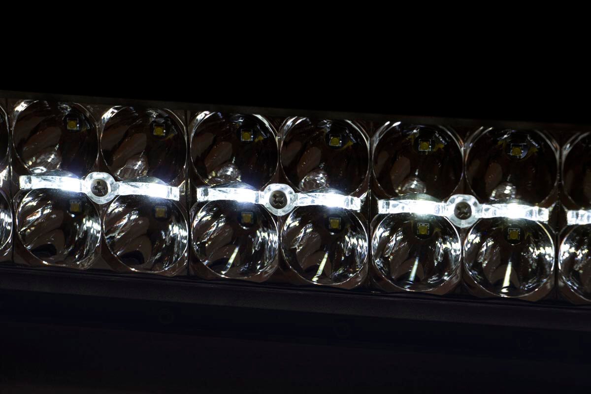 Rough Country (70912BD) Black Series LED Light | 12 Inch | Dual Row | White DRL
