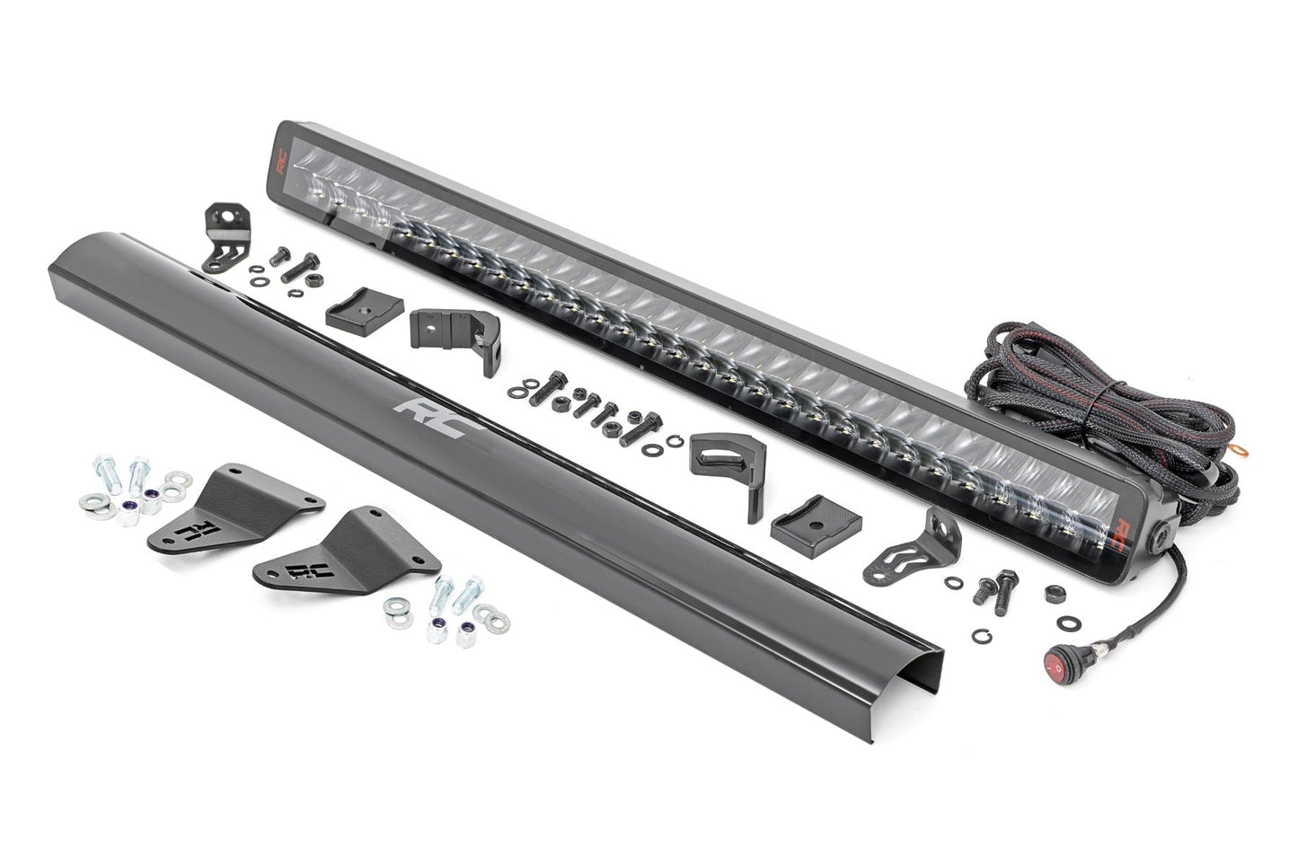 Rough Country (80786) LED Light Kit | Bumper Mount | 30" Spectrum Dual Row | Toyota 4Runner (14-20)